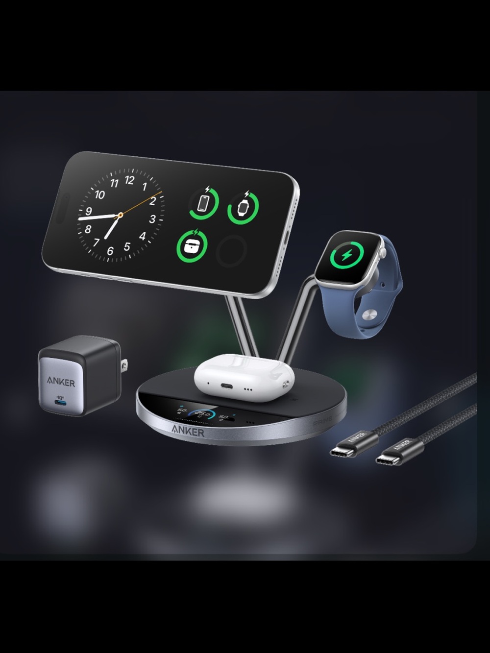 NEW IN BOX ANKER PRIME wireless charging station.